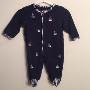 ⛵️Nautical Footie Pajamas🏝